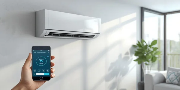 Инверторный кондиционер с Wi-Fi: управление с телефона и голосом