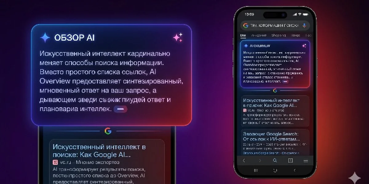 Google Search меняется: AI Mode и Gemini 2.0 вместо синих ссылок