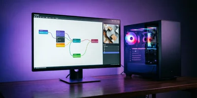 ComfyUI: что это за нейросеть и как настроить генерацию изображений на своём компьютере